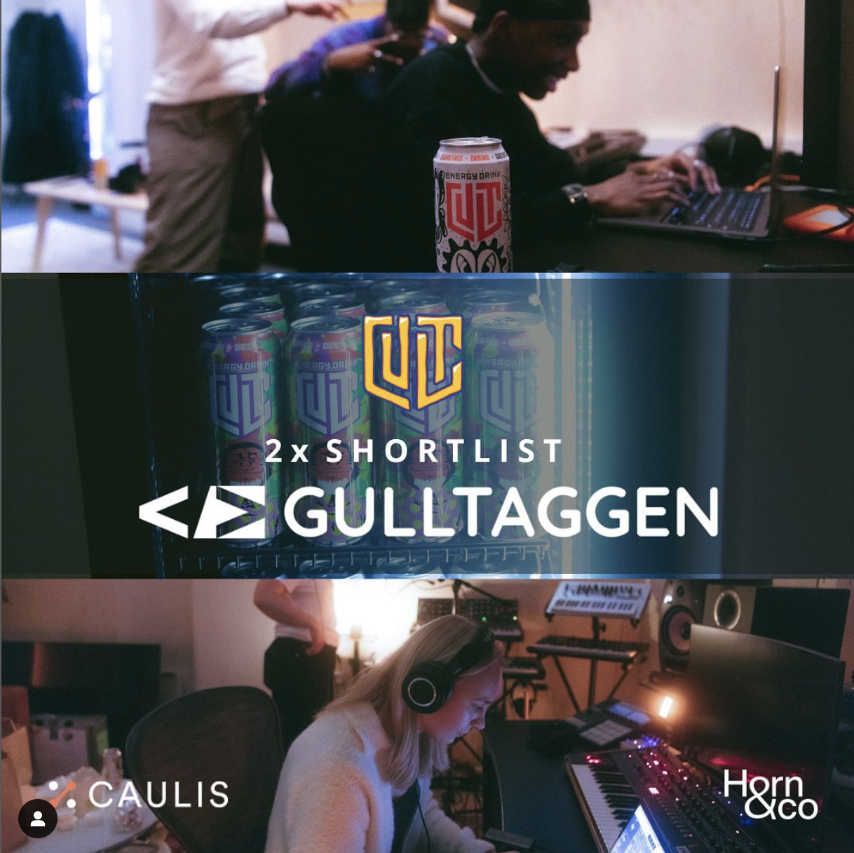 Vi er nominert til Gulltaggen for lanseringen av Cult i samarbeid med Caulis og Nora Collective.